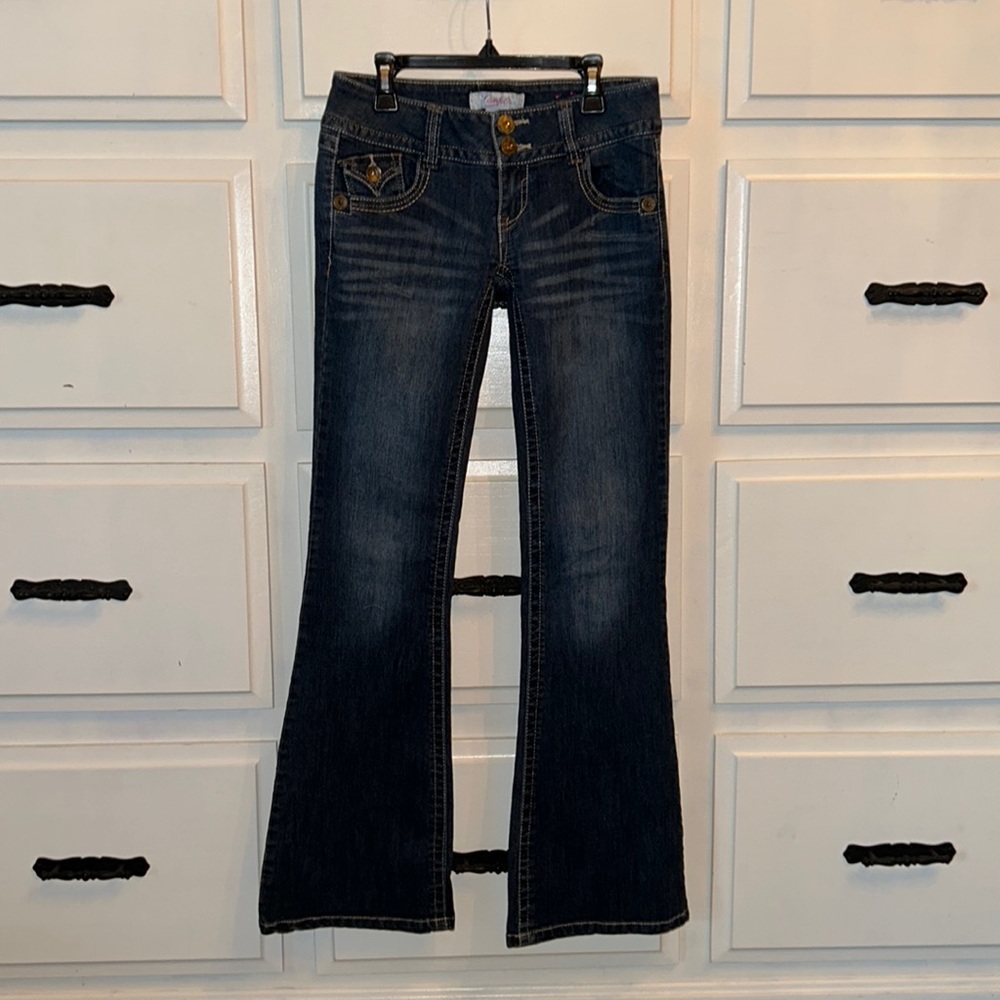Women’s CANDIES Low-Rise Jeans Sz 0